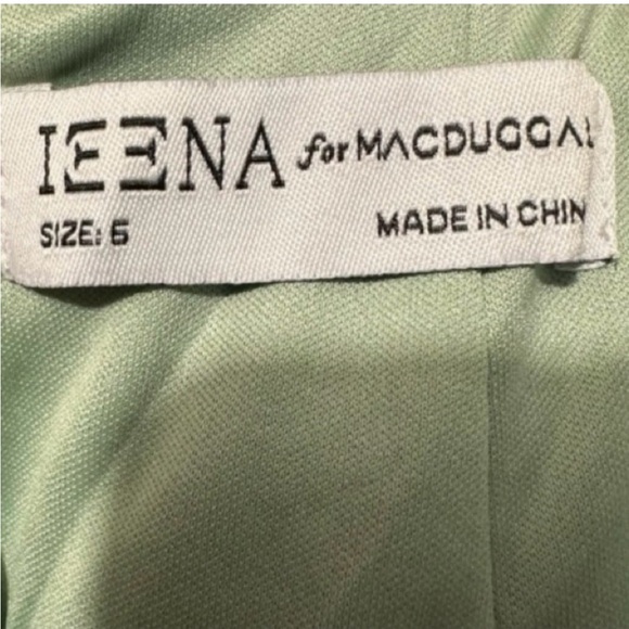 Anthropologie IEENA for Mac Duggal Chic Sage Halter Maxi Dress - Picture 10 of 12